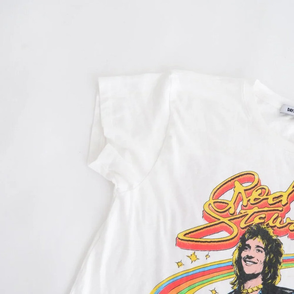 Daydreamer Rod Stewart World Tour '78 To '79 100%  Cotton Tee T-Shirt S - Picture 7 of 12